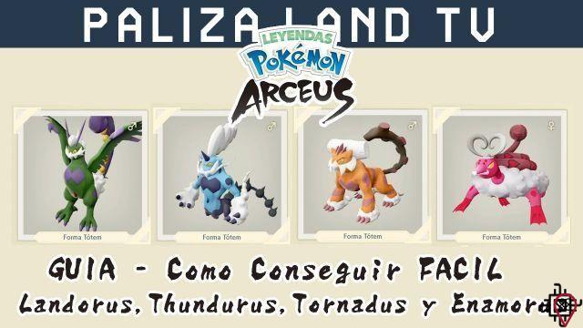 Sconfiggi un Pokémon leggendario e come ottenere Landorus, Tornadus, Thundurus ed Enamorus in Pokémon Legends Arceus