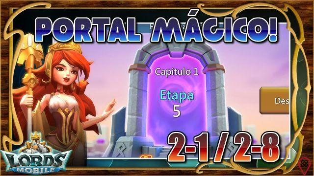 Quanti livelli ha il portale magico di Lords Mobile?