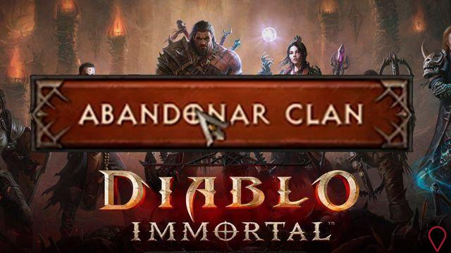 Come lasciare un clan in Diablo Immortal?