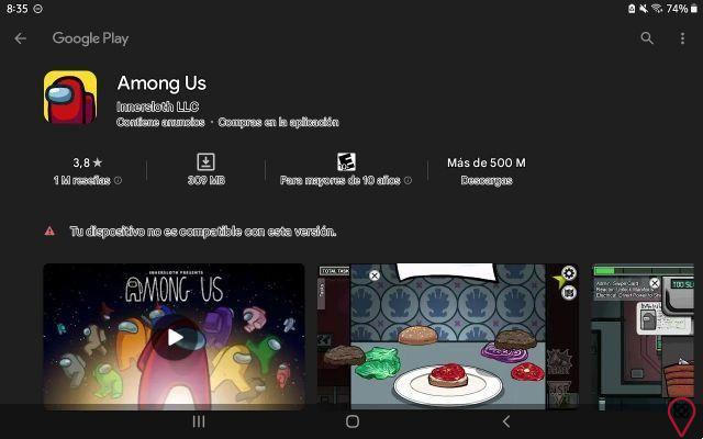 Perché Among Us non appare nel Play Store?