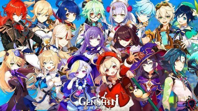 Personaggi a 5 stelle in Genshin Impact