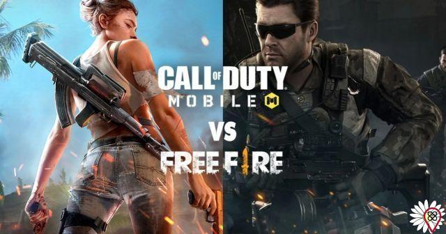 La durata dei giochi in PUBG Mobile, Call of Duty: Mobile e Free Fire