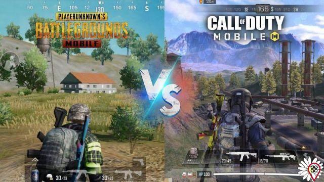 Confronto tra PUBG Mobile e Call of Duty Mobile